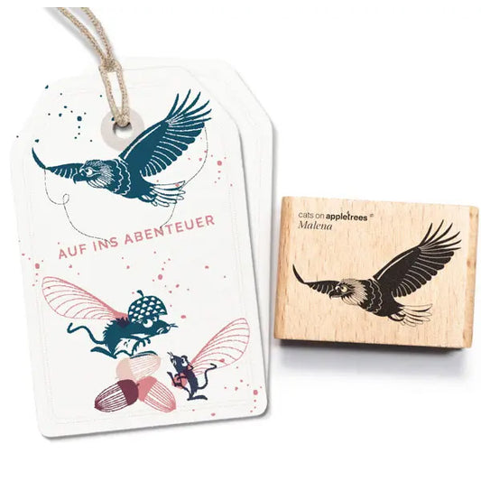 Cats on Appletrees Stamp - Eagle Malena