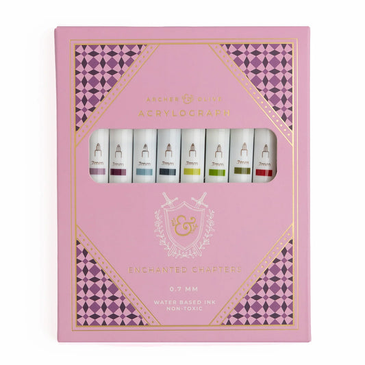 Archer & Olive Acrylographs Enchanted Chapters - In Verpakking