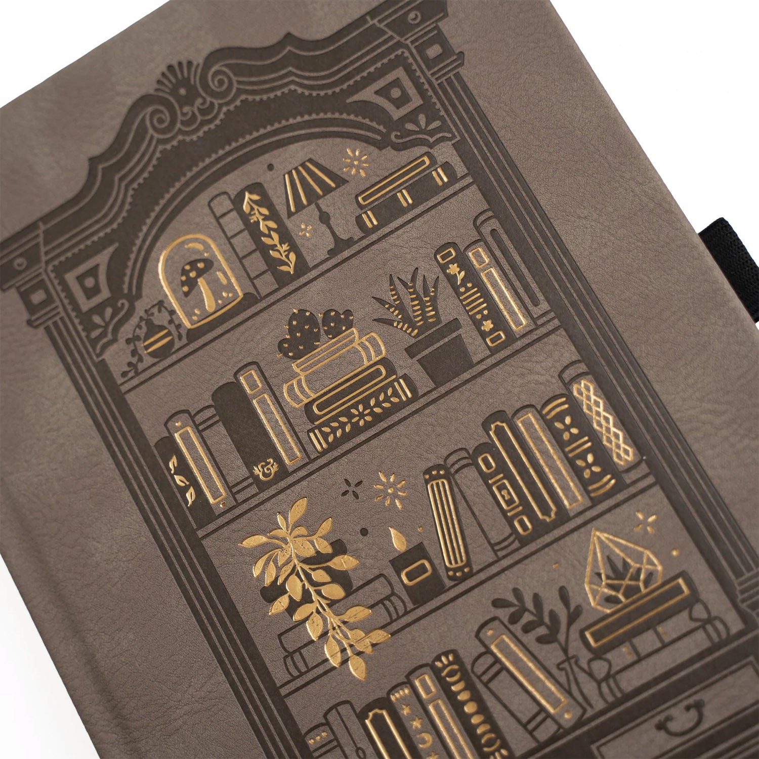 Archer & Olive Bullet Journal Bookshelf - Detail van de voorkant van de cover