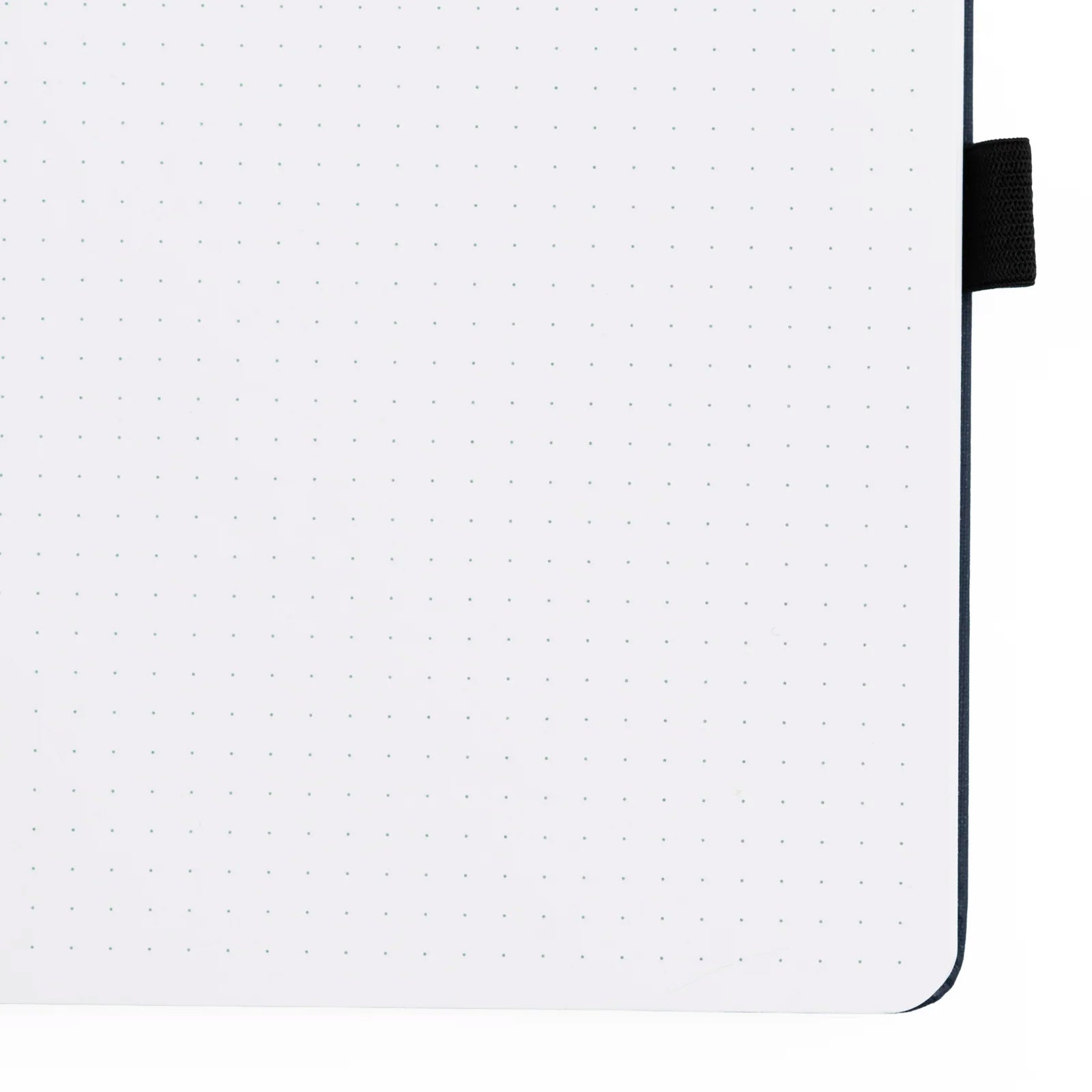 Archer & Olive Bullet Journal Bookshelf - Detail van de dot grid pagina in de journal