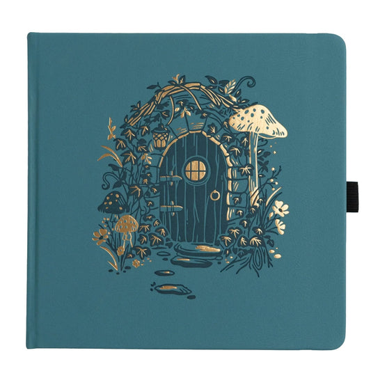 Archer & Olive Bullet Journal Fairy House Square Dot Grid - Voorkant van de journal