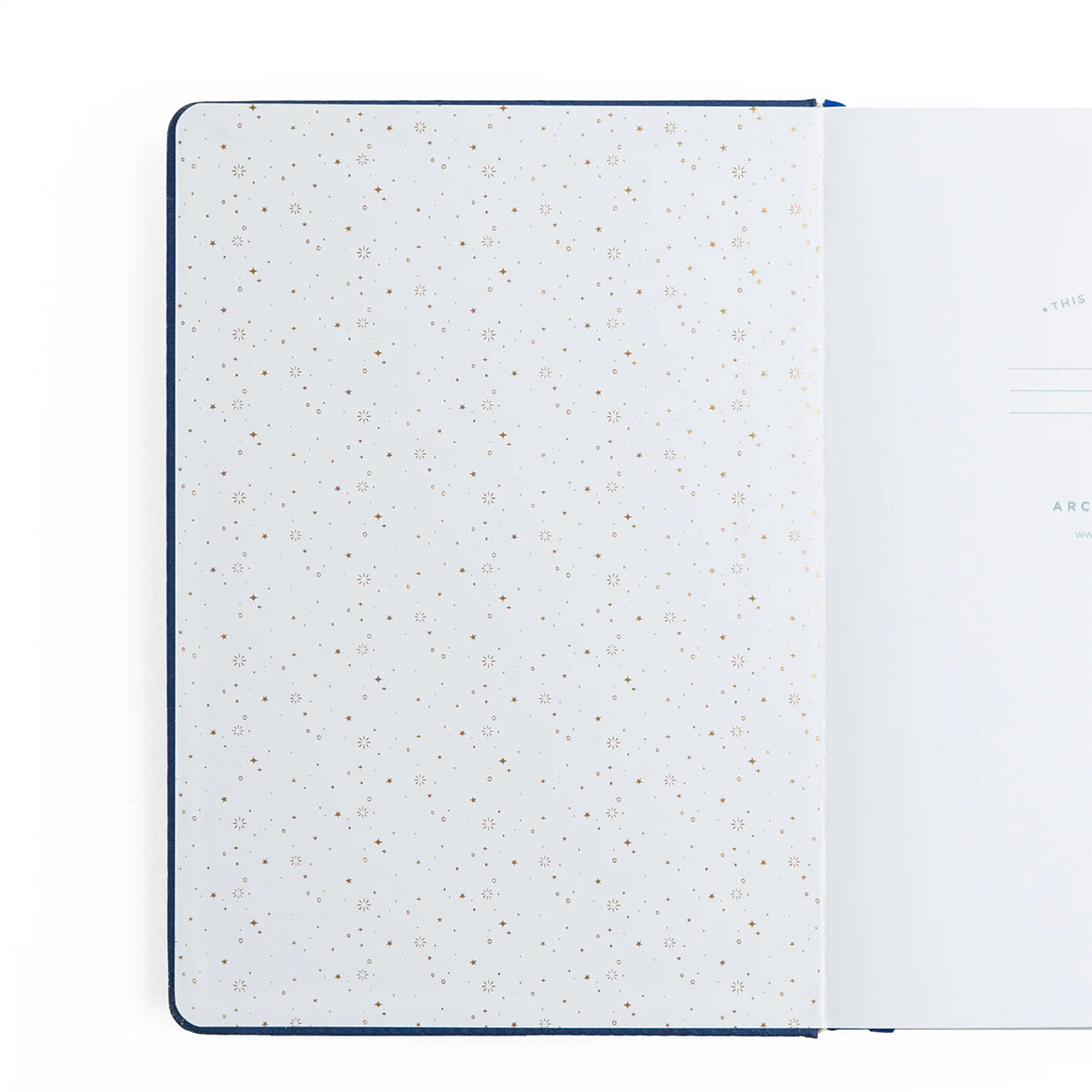 Archer & Olive Bullet Journal Firefly Night Square Dot Grid Binnenkant