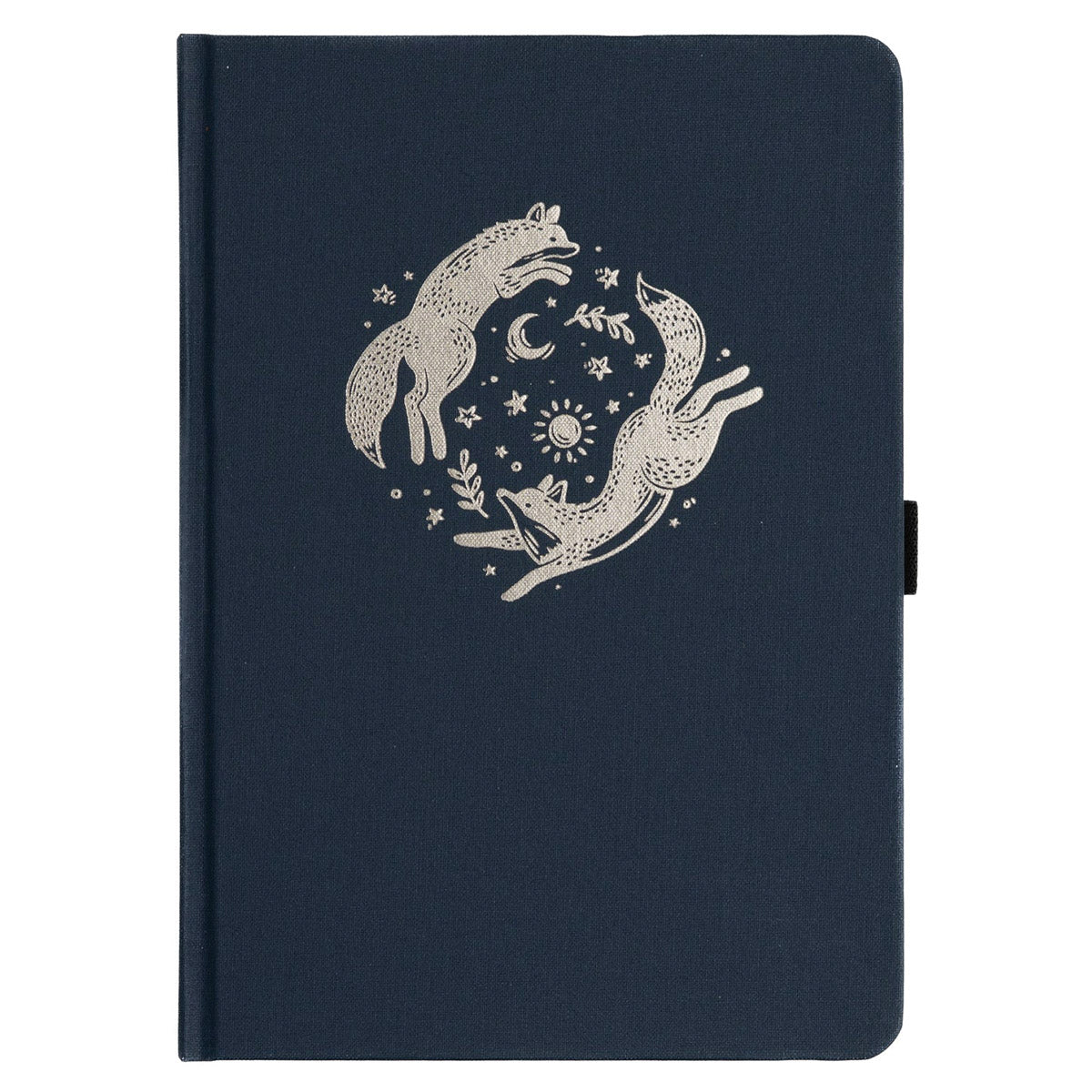 Archer & Olive Bullet Journal Forest Foxes - Voorkan van de kaft met vosjes op een witte achtergrond