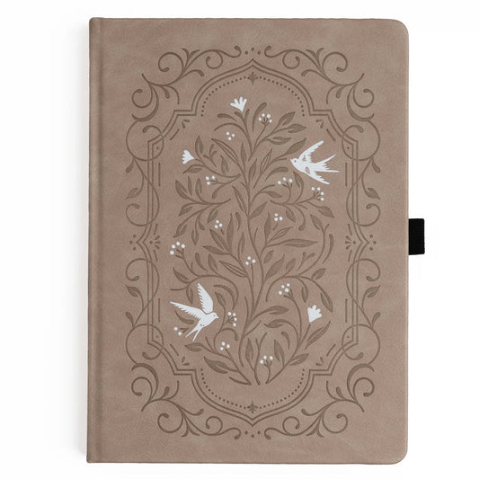 Archer & Olive Bullet Journal Songbird B5 Dot Grid - Voorkant op een witte achtergrond