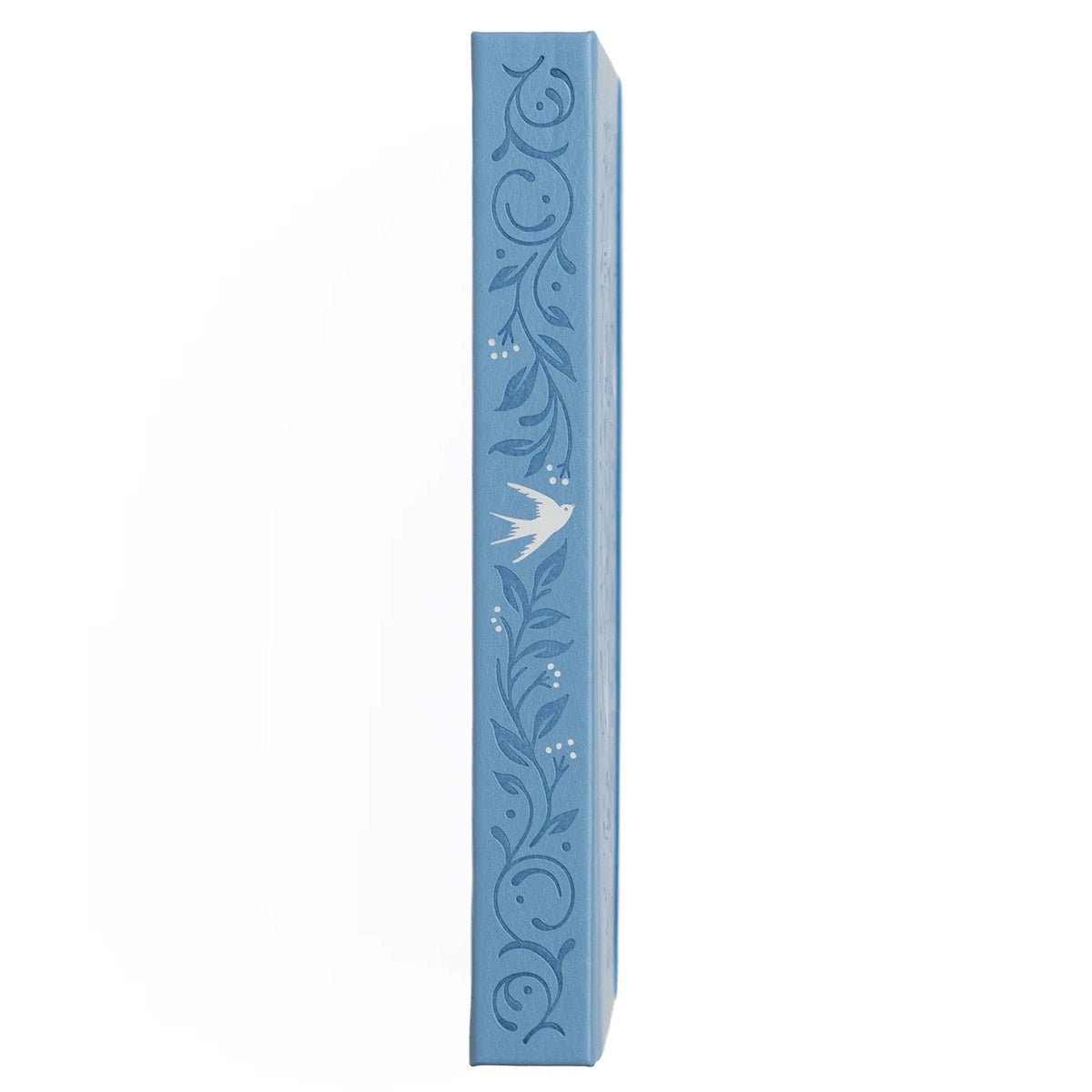 Archer & Olive Bullet Journal Songbird in Blue - Zijkant van het notebook