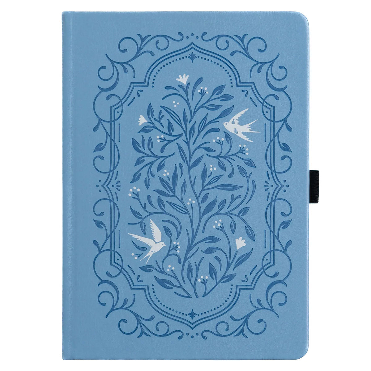 Archer & Olive Bullet Journal Songbird in Blue A5 Dot Grid - Op een witte achtergrond