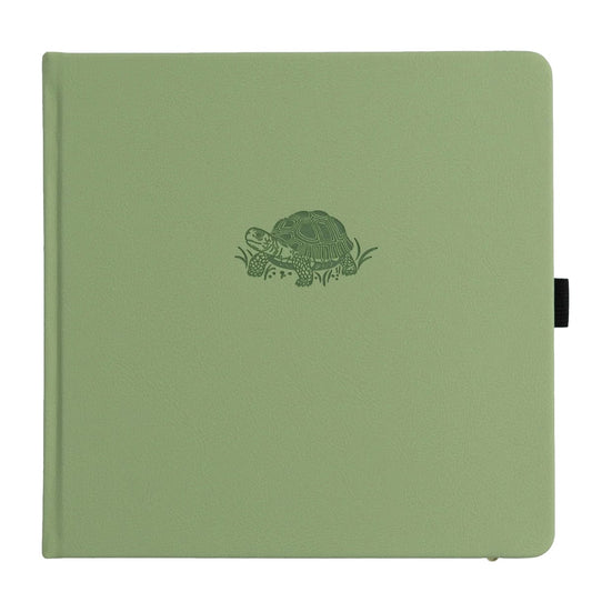 Archer & Olive Bullet Journal Turtle Square Dot Grid - Voorkant van de journal