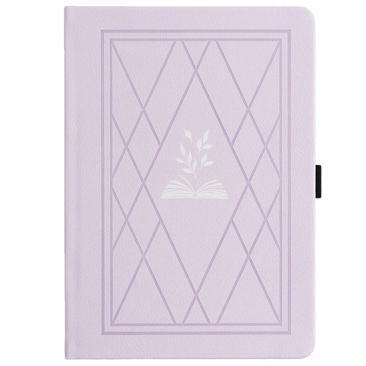 Archer & Olive Bullet Journal Vintage Library in Plum - Voorkant van de cover op een witte achtergrond