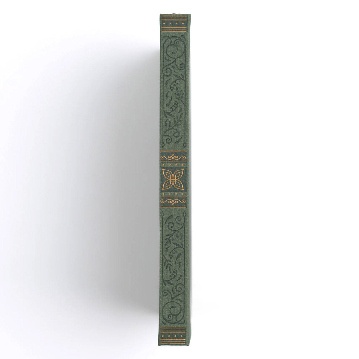 Archer & Olive Bullet Journal Storybook In Vintage Olive - Zijkant van de journal