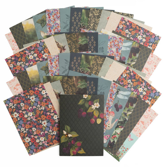 Archer & Olive Meadow & Vine Collage Paper Book