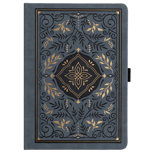 Archer & Olive Bullet Journal Storybook in Navy - Voorkant op een witte achtergrond