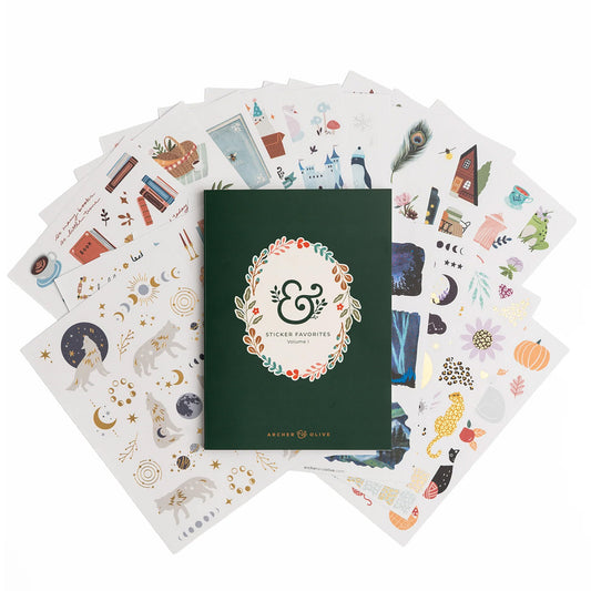 Archer & Olive Stickers Favorites Volume I