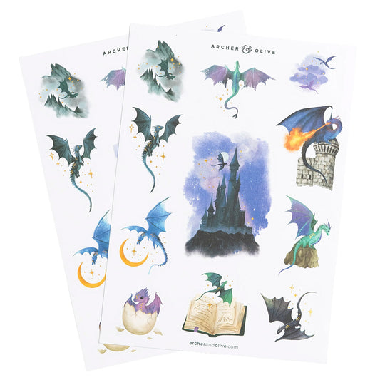 Archer & Olive Stickers - Dragon Spire