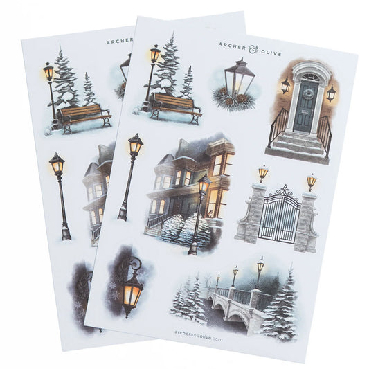 Archer & Olive Stickers - Lamp Post