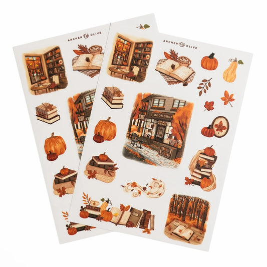Archer & Olive Stickers - Reading Season