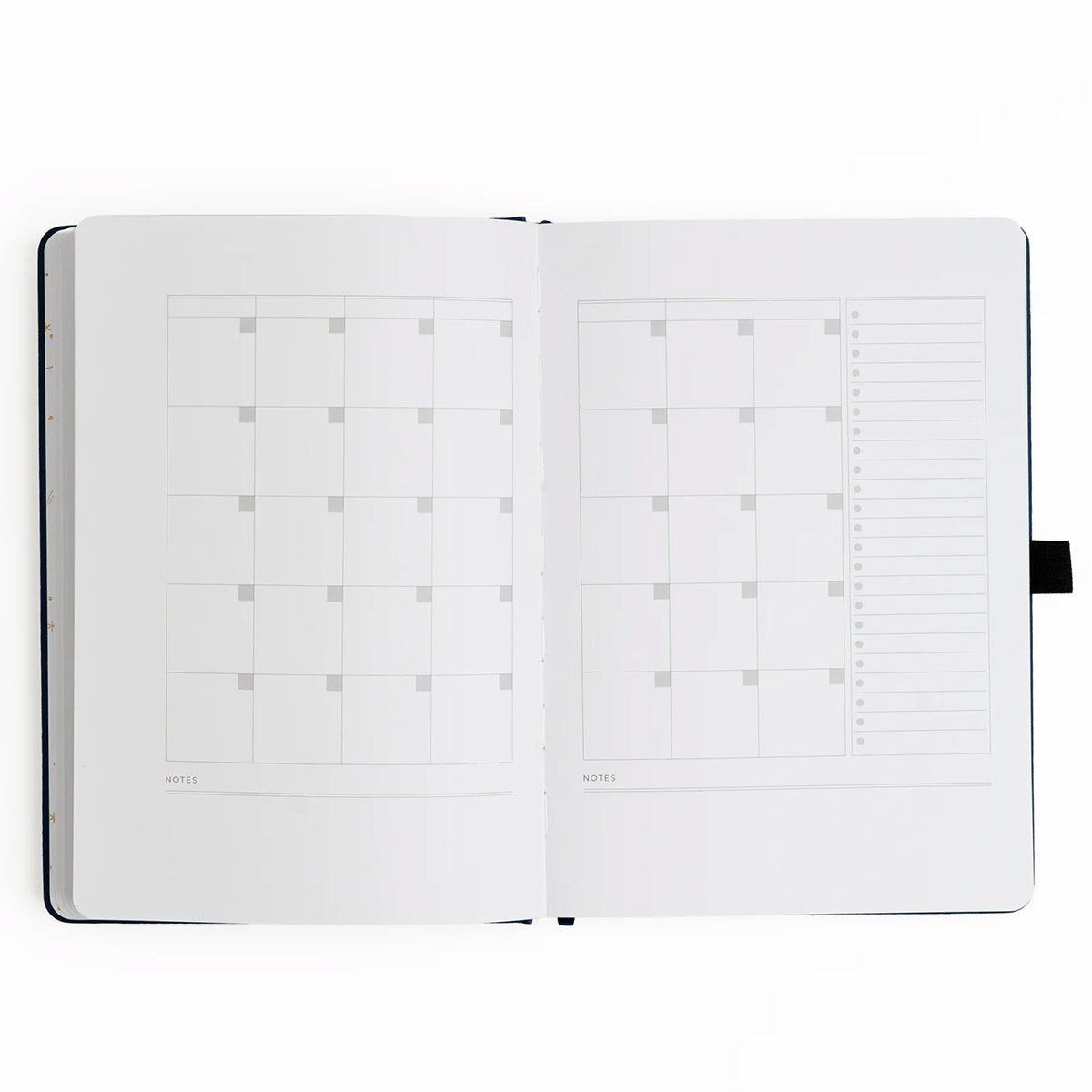 Archer & Olive Undated Planner A5 - Voorbeeld Inhoud