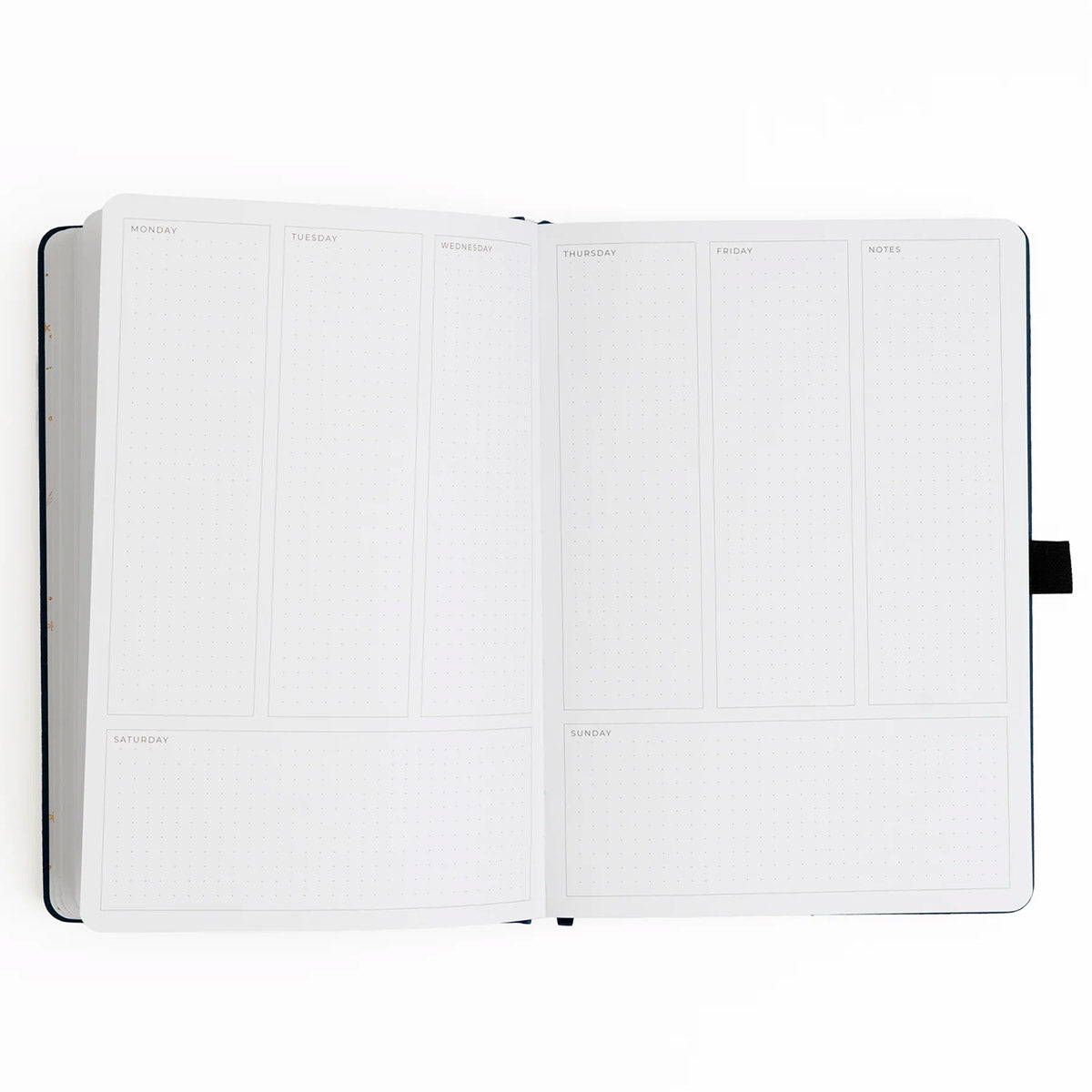 Archer & Olive Undated Planner A5 - Voorbeeld Inhoud