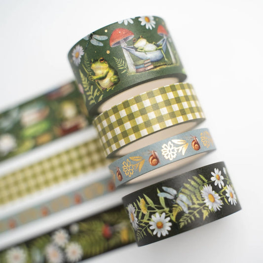 Archer & Olive Washitape - Literary Frog - Detailfoto