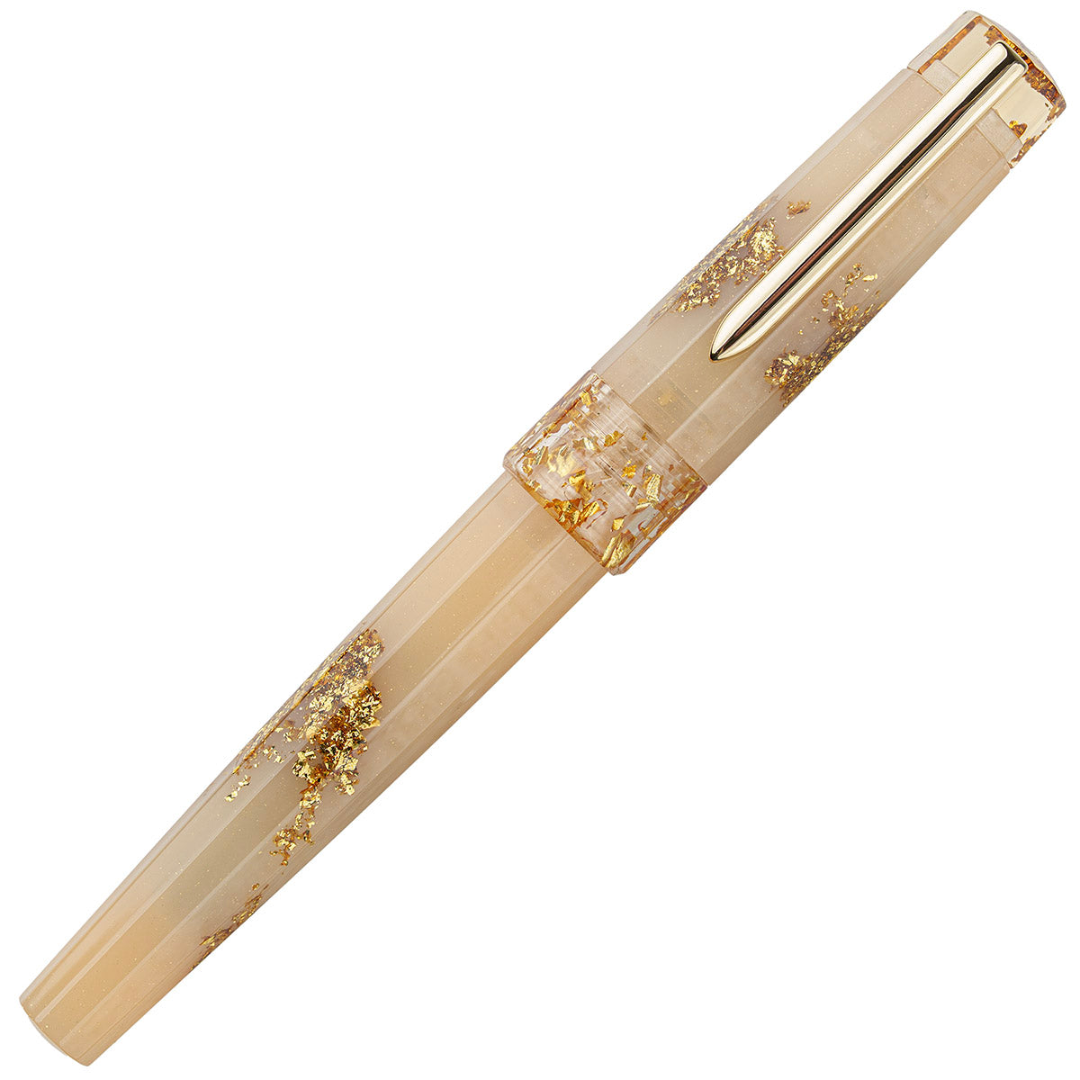 BENU Fountain Pen Euphoria GT - Golden Beach met gesloten dop