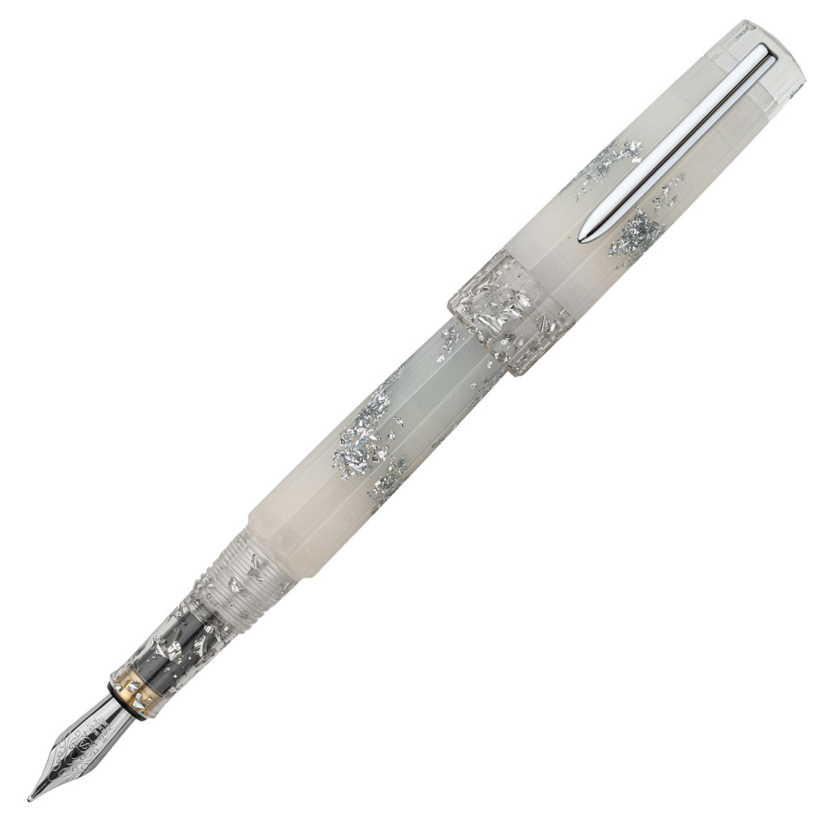 BENU Fountain Pen Euphoria CT - White Beach open