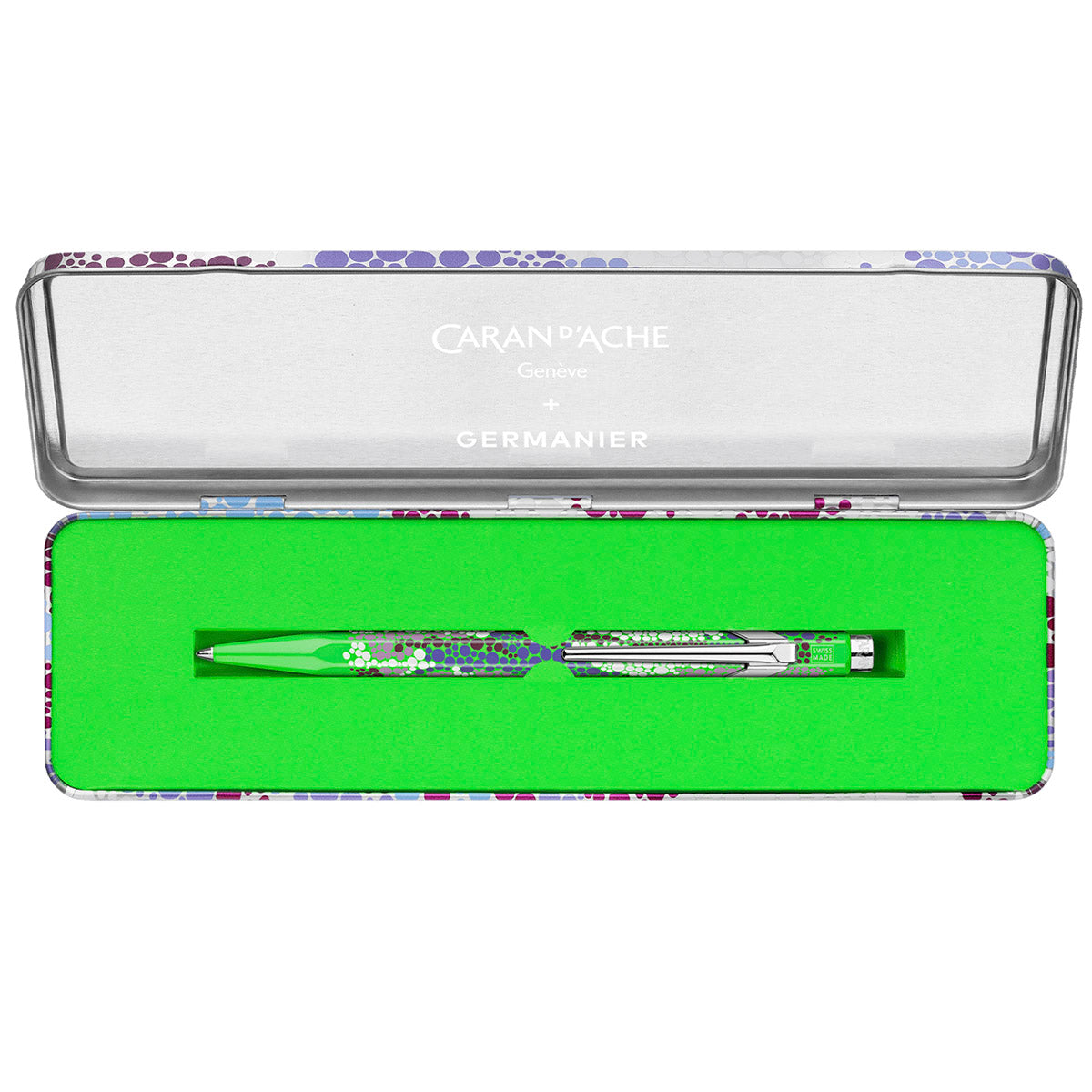 Caran d'Ache 849 Germanier Balpen - Green - in open box