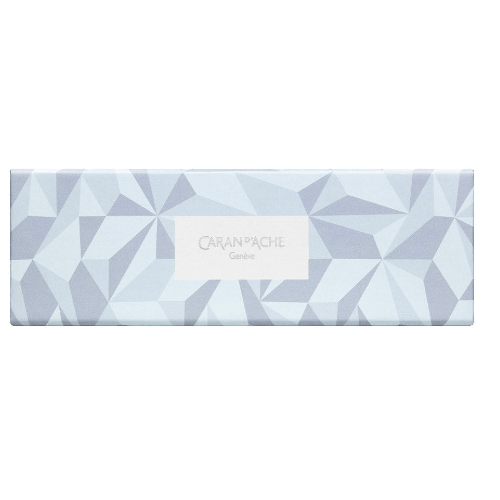 Caran d’Ache Bicolor Kleurpotloden Alpine Frost – set van 9 met penseel