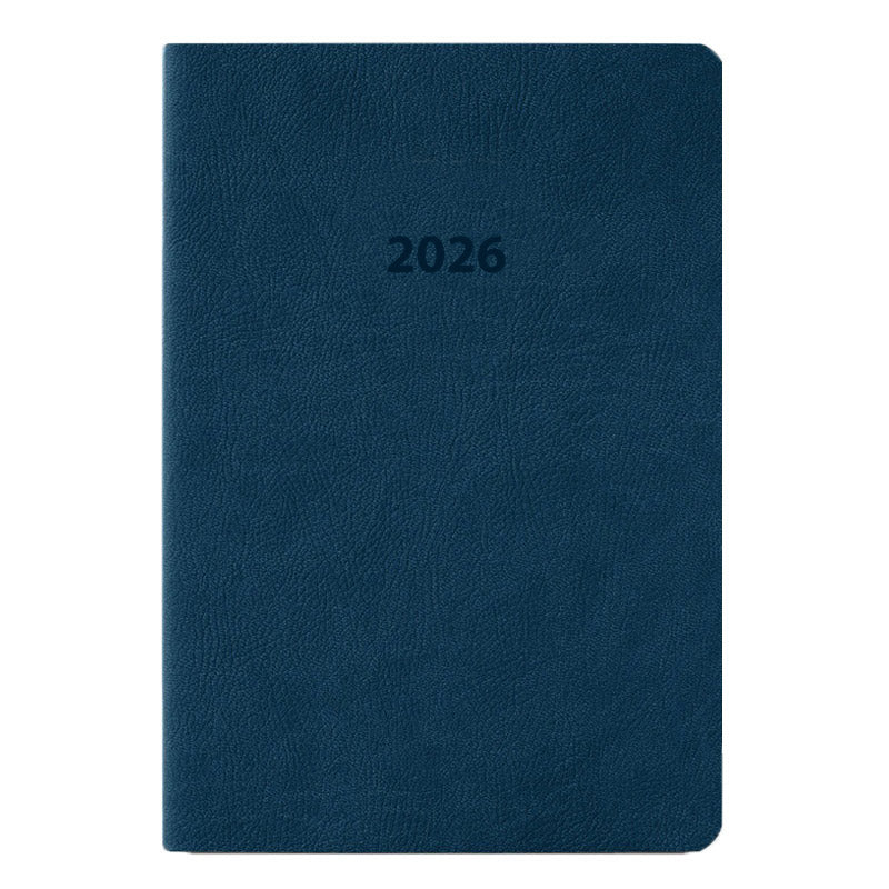 Ciak Agenda 2026 Mate Blue - Voorkant van de agenda met een witte achtergrond