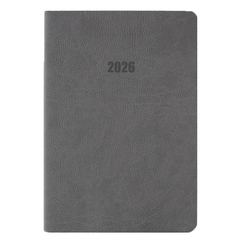 Ciak Agenda 2026 Mate Grey - Voorkant op een witte achtergrond