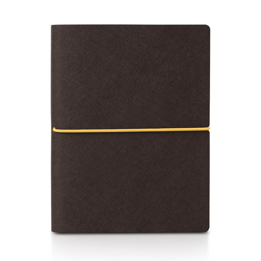 Ciak Plus Notebook Medium Brown - Gelinieerd