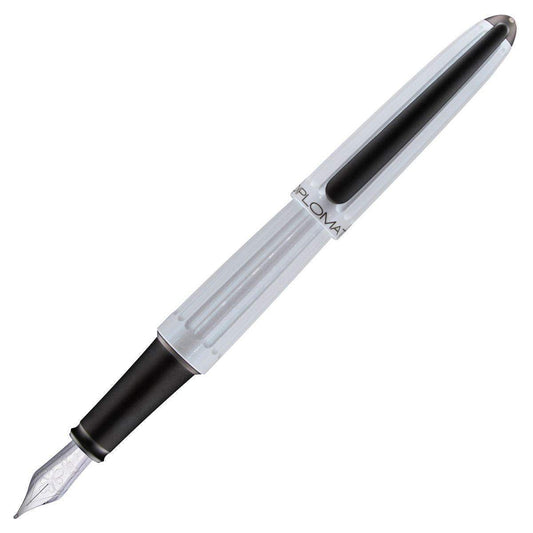 Diplomat Fountain Pen Aero - Pearl White - 24Papershop