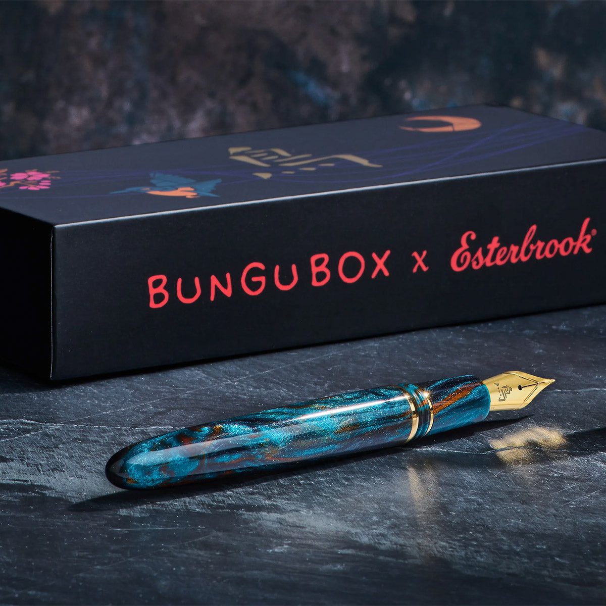 Esterbrook Fountain Pen Estie GT - Kingfisher BUNGU BOX