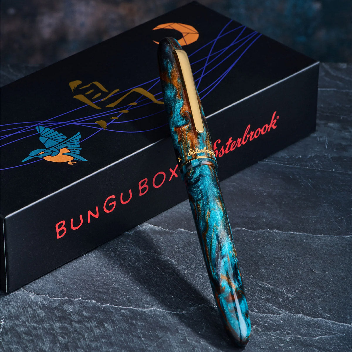 Esterbrook Fountain Pen Estie GT - Kingfisher BUNGU BOX