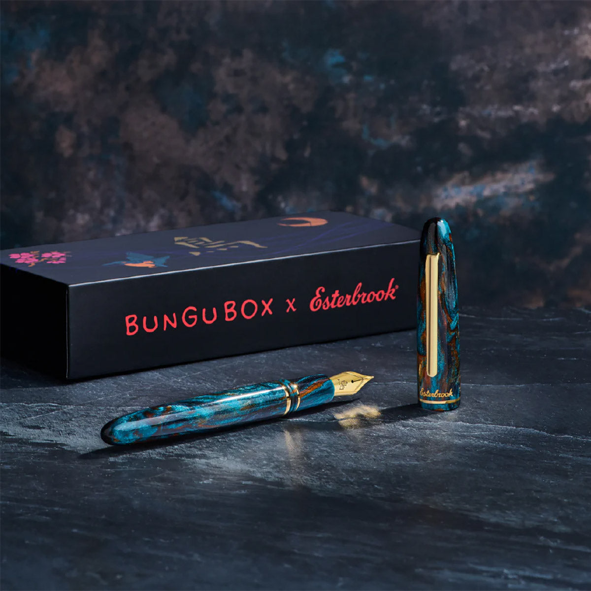 Esterbrook Fountain Pen Estie GT - Kingfisher BUNGU BOX