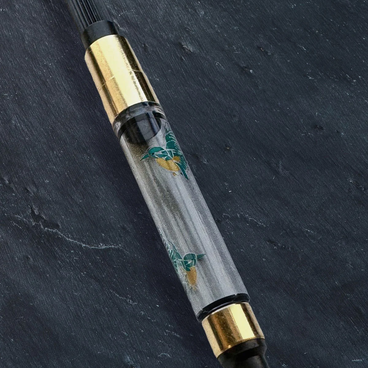 Esterbrook Fountain Pen Estie GT - Kingfisher BUNGU BOX - Details of the converter