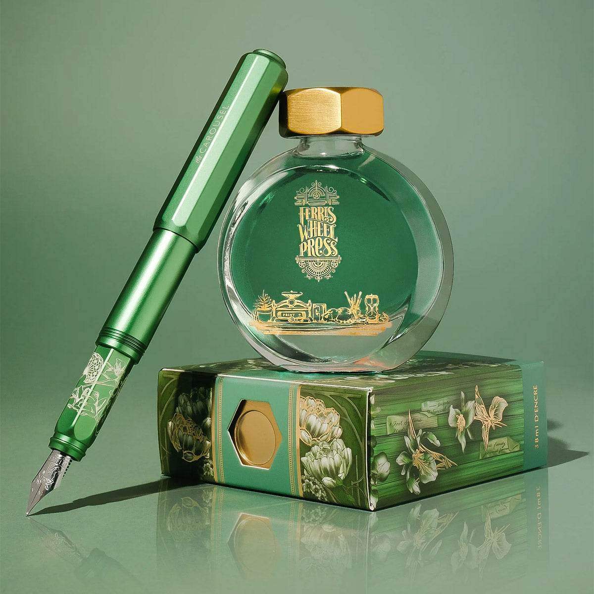 Ferris Wheel Press Inkt 38ml - Book of Botany - 24Papershop