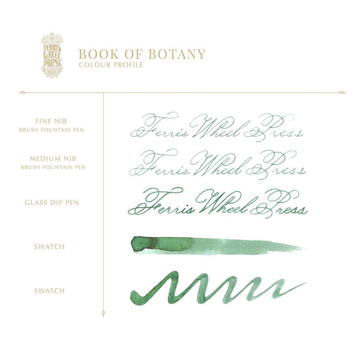 Ferris Wheel Press Inkt 10ml - Book of Botany - 24Papershop