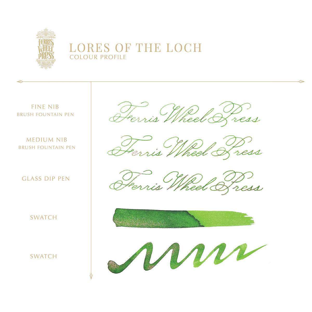 Ferris Wheel Press Inkt 10ml - Lores of the Loch - 24Papershop