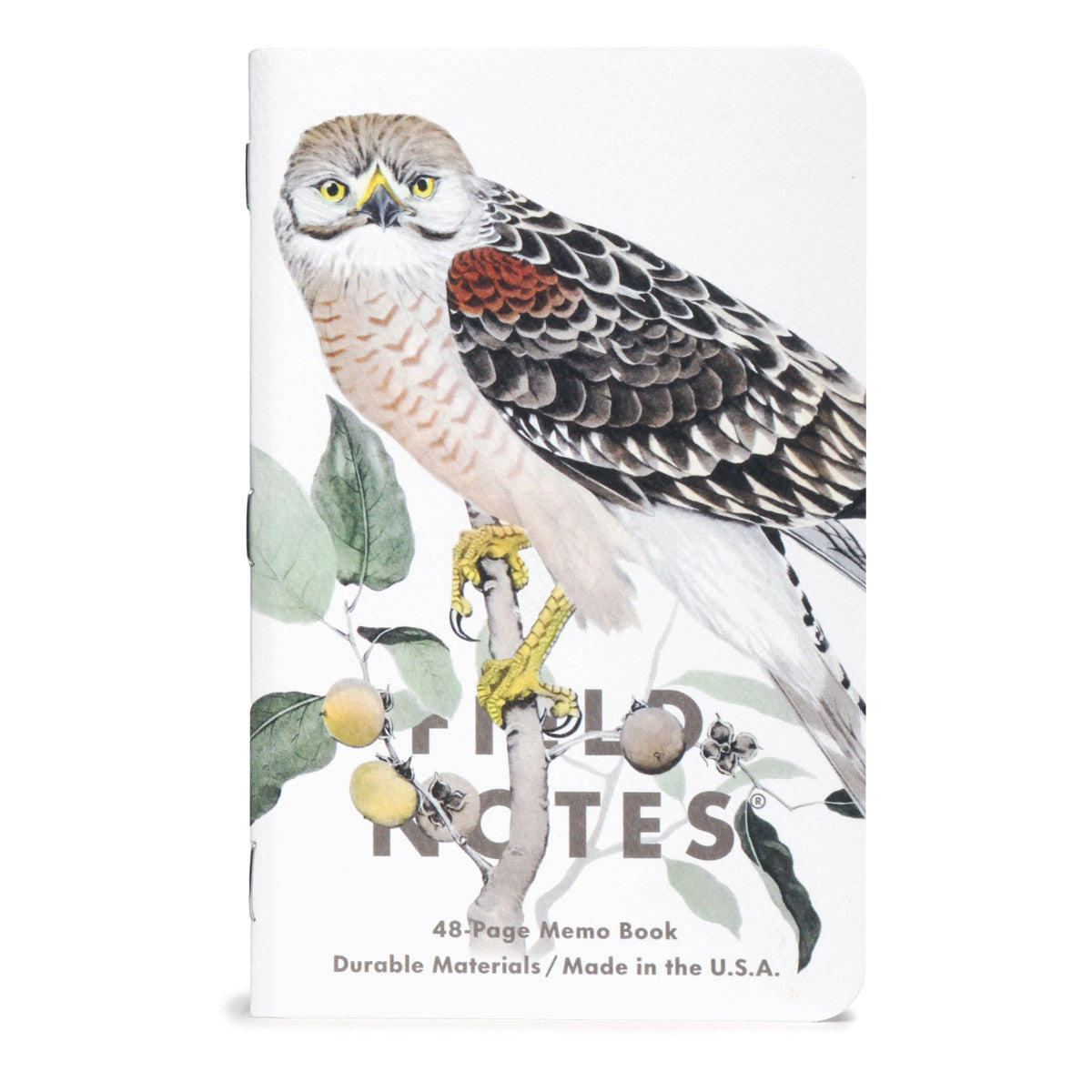 Field Notes Pack C – Painted Redstart, Cardinal en Redshoulder Hawk op handgetekende notitieboekjes