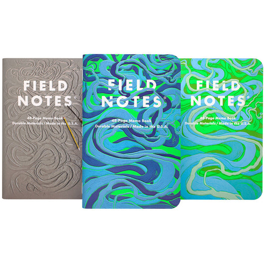 Field Notes Is a River Alive Graph Notitieboek - 3-Pack