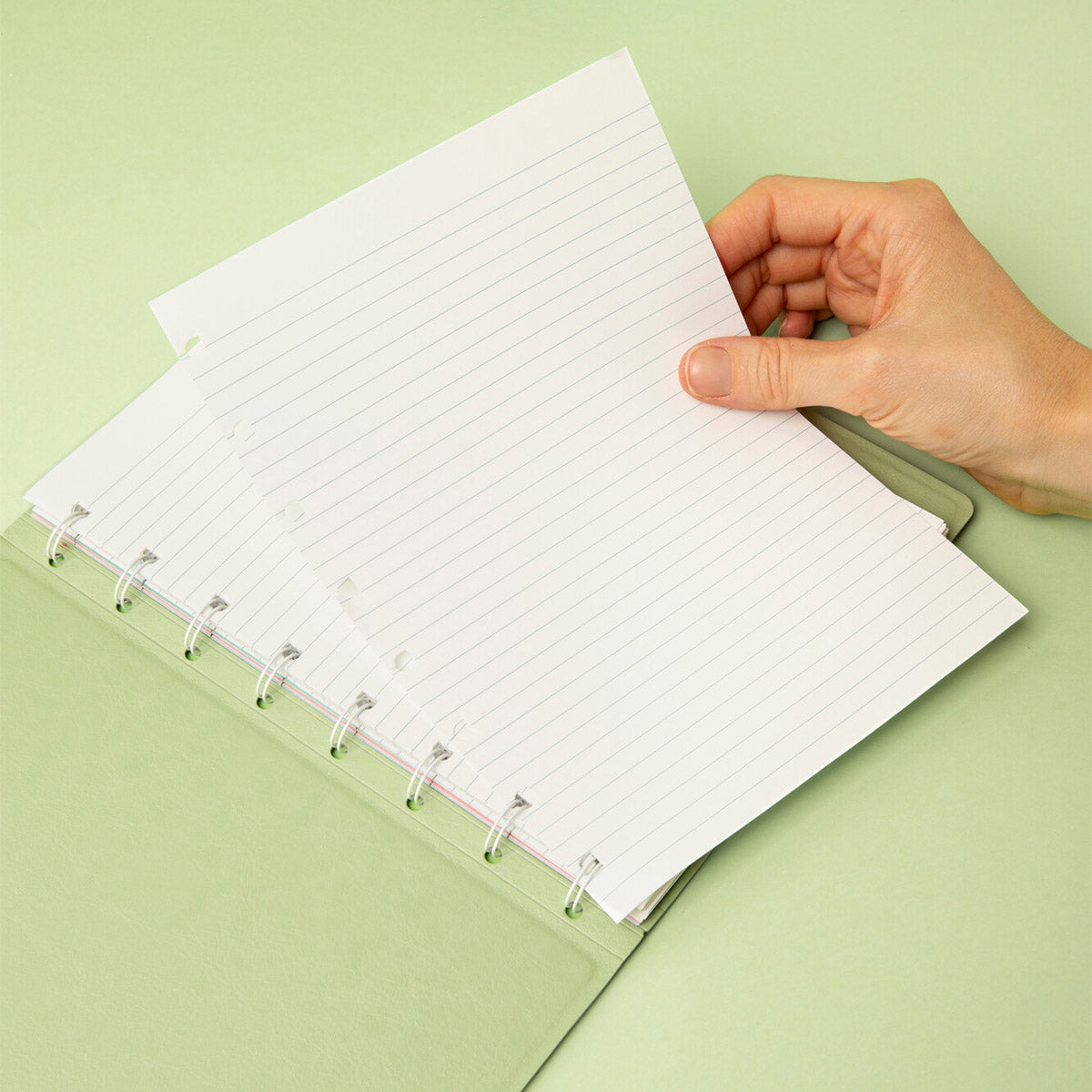 Filofax Hervulbare Notitieboek A5 - Sage