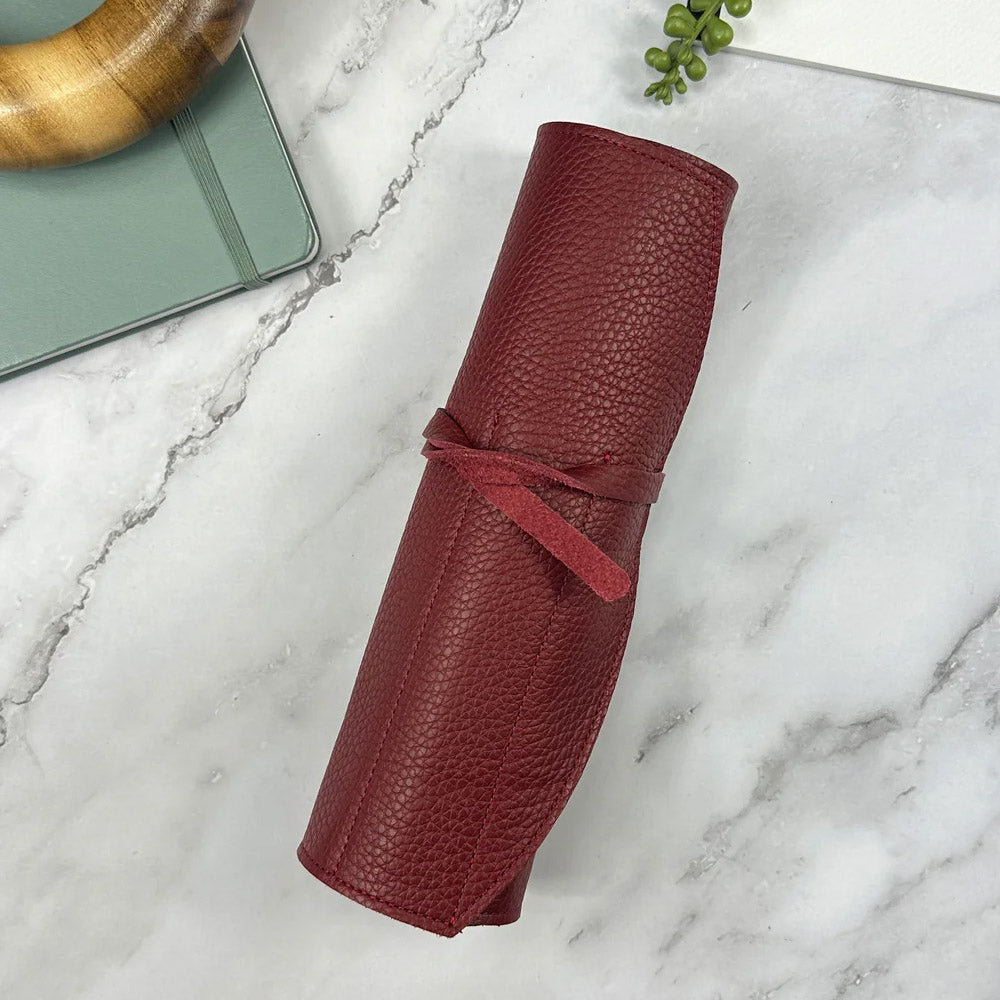 Girologio 10 Pen Roll - Crimson Ember Gesloten