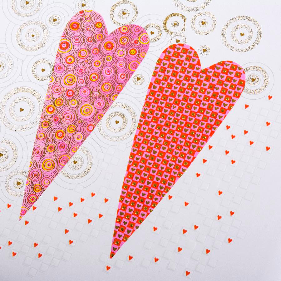 Goldbuch Gastenboek - 2 Hearts