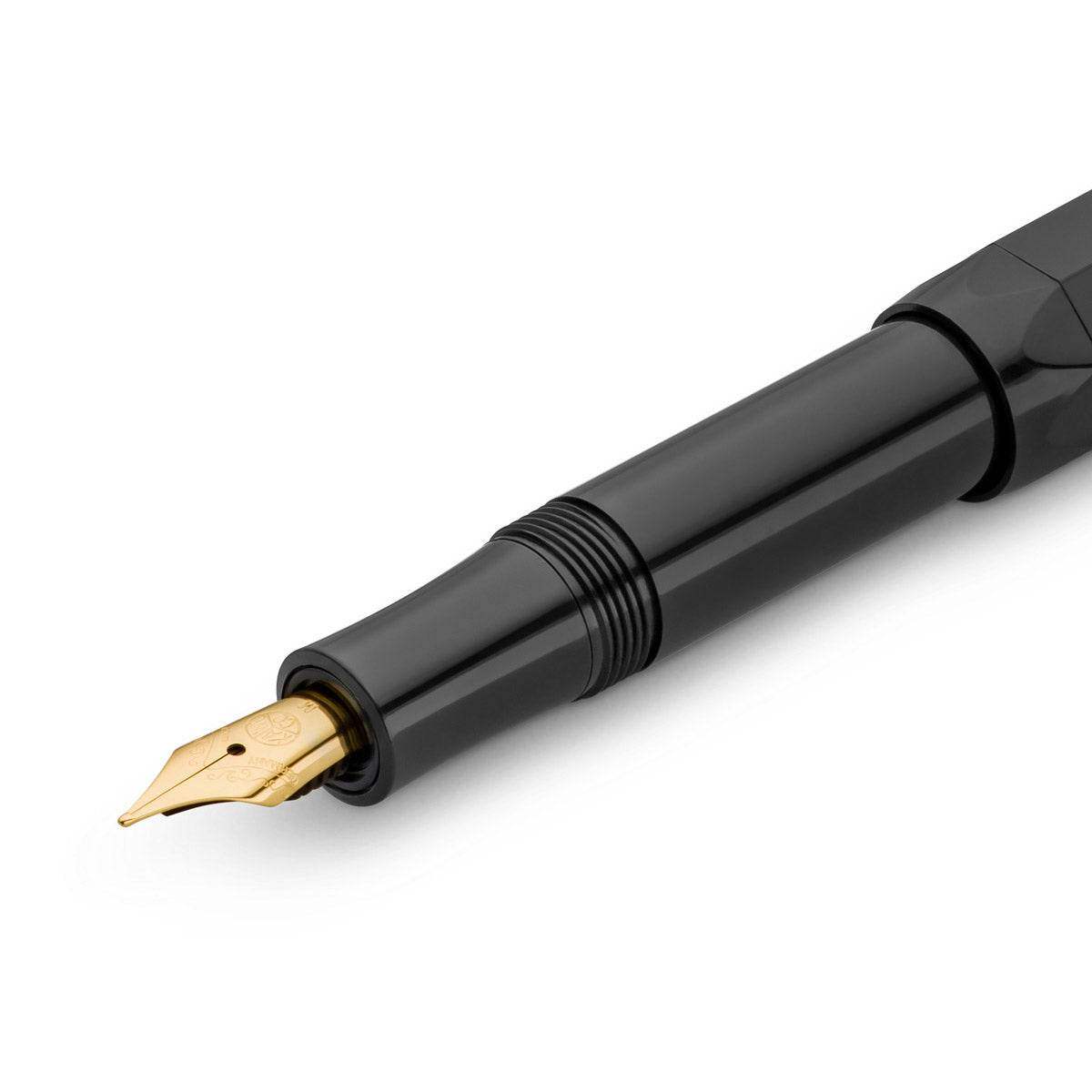 Kaweco Classic Sport Vulpen Zwart - 24Papershop