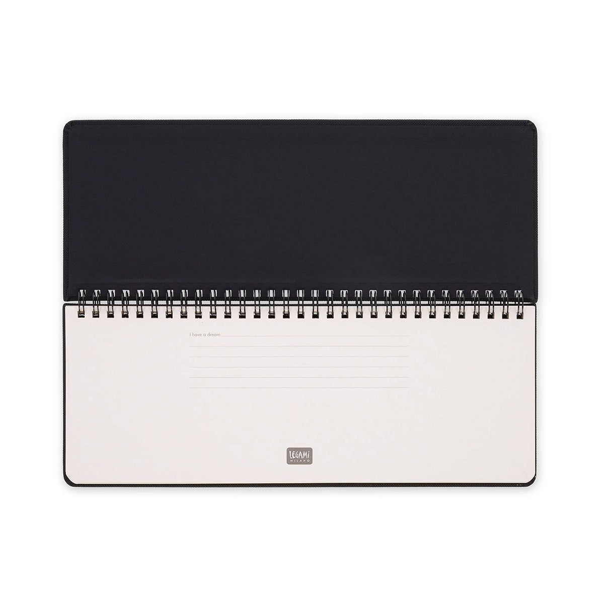 Legami Agenda 2026 Desk Planner - Deep Graphite