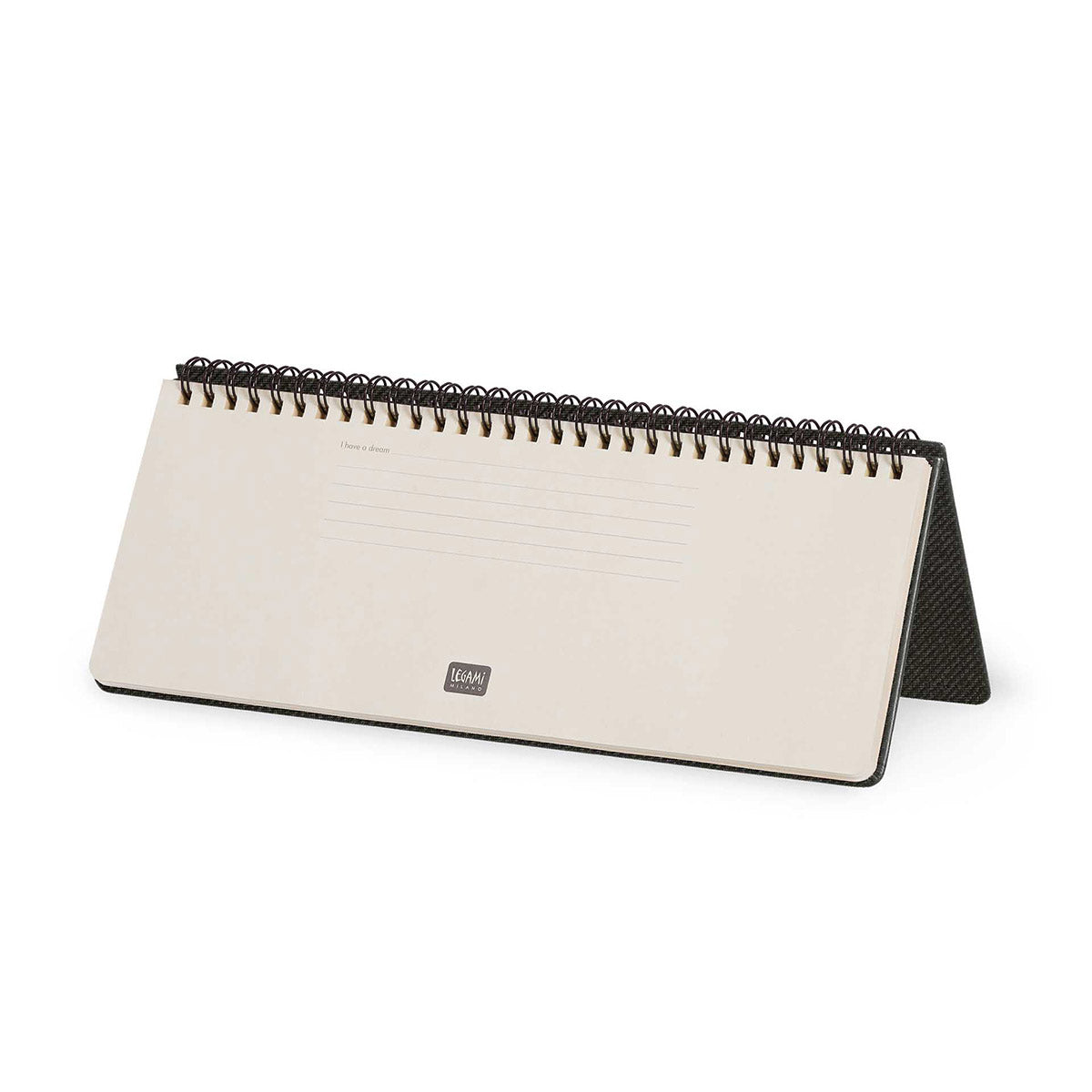 Legami Agenda 2026 Desk Planner - Deep Graphite
