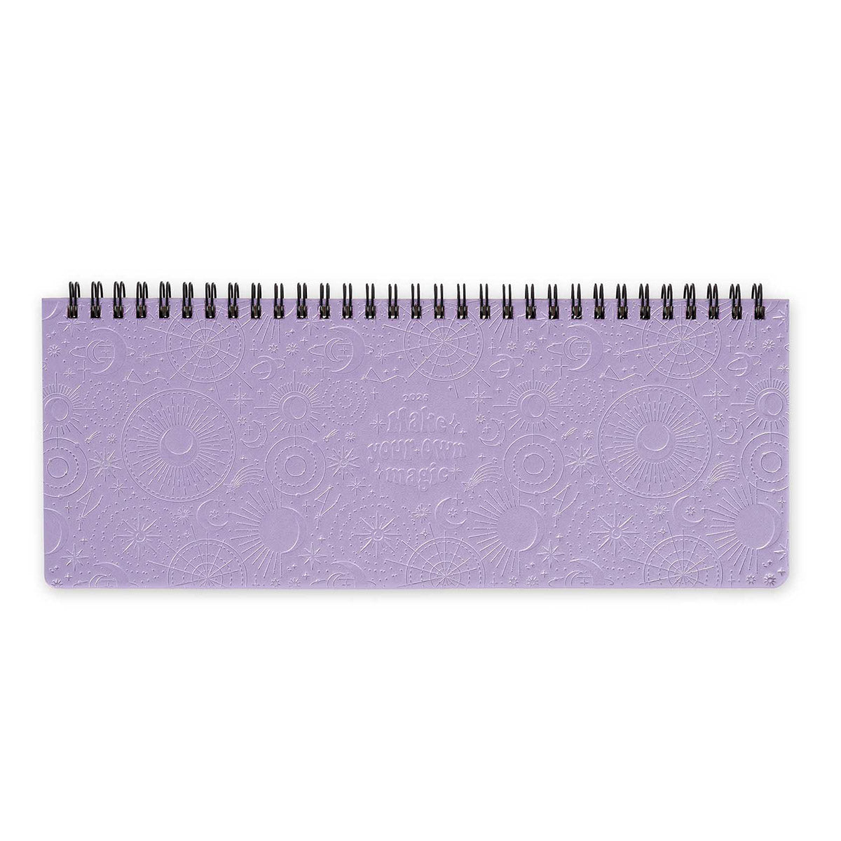 Legami Agenda 2026 Desk Planner - Mystic Lilac - Cover op een witte achtergrond