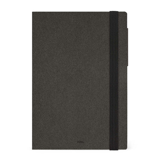 Legami Agenda 2026 Medium Week - Deep Graphite - Voorkant op een witte achtergrond