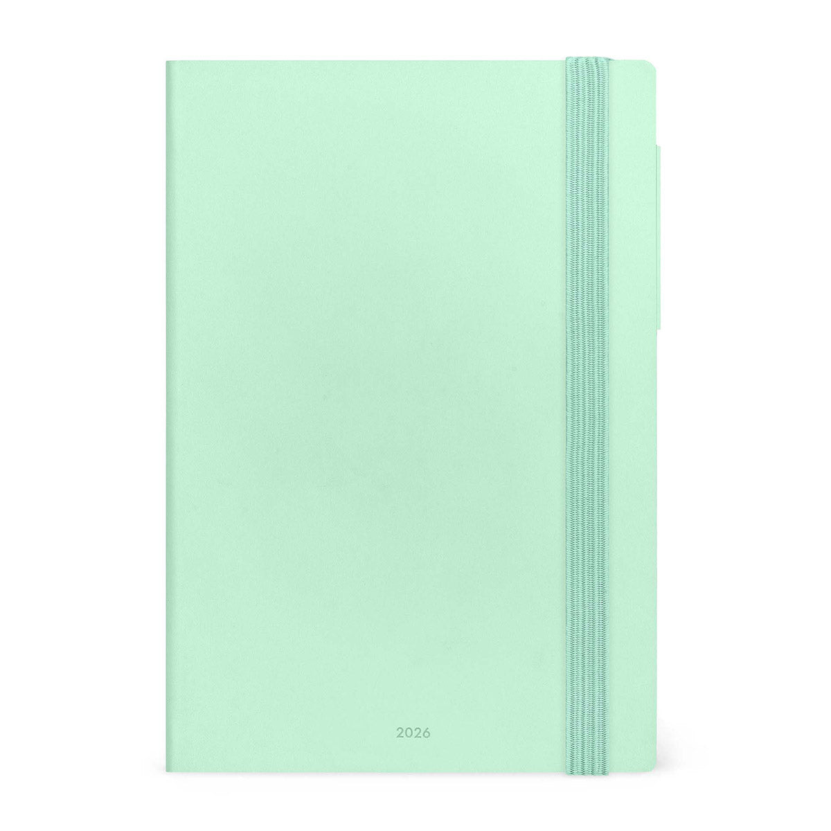 Legami Agenda 2026 Medium Week - Pastel Mint - Voorkant op een witte achtergrond