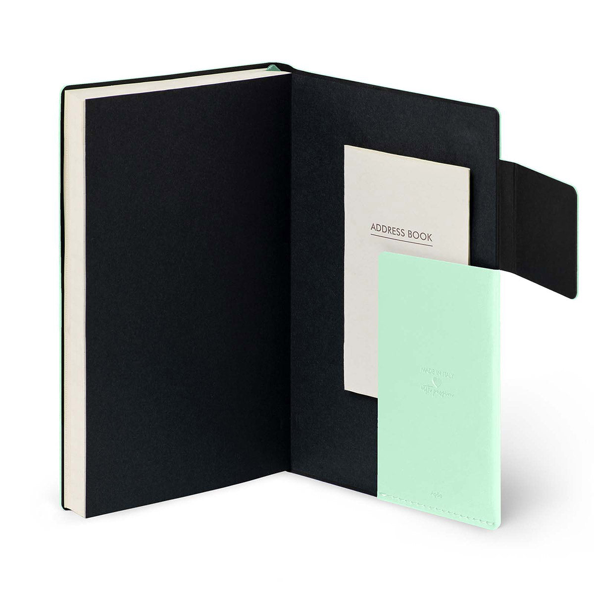 Legami Agenda 2026 Medium Week - Pastel Mint - Detail van de achterkant
