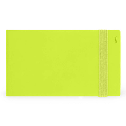 Legami Agenda 2026 Small Week - Chartreuse - Voorkant op een witte achtergrond